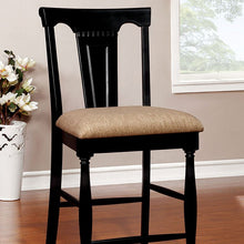 Load image into Gallery viewer, SABRINA Ctr Ht. Chair, Cherry &amp; Black (2/CTN)