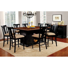 Load image into Gallery viewer, SABRINA Ctr Ht. Chair, Cherry &amp; Black (2/CTN)
