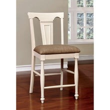 Load image into Gallery viewer, SABRINA Counter Ht. Table, Cherry &amp; White
