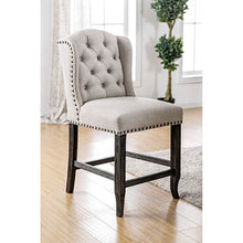 Load image into Gallery viewer, SANIA III Counter Ht. Wingback Chair (2/CTN)