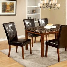Load image into Gallery viewer, ELMORE Dining Table w/ Faux Marble Top