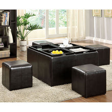 Load image into Gallery viewer, Holloway Tray Top Nested Ottomans