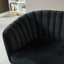 Load image into Gallery viewer, Dionne Love Seat, Black