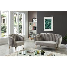 Load image into Gallery viewer, Dionne Love Seat, Gray