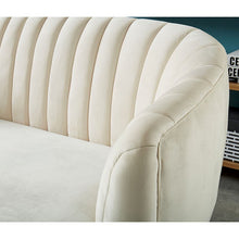 Load image into Gallery viewer, Dionne Love Seat, Ivory