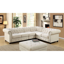 Load image into Gallery viewer, Stanford II Sectional, Ivory Fabric