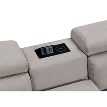 Load image into Gallery viewer, Josef Console W/ Usb Plug &amp; Wireless Charging Function &amp; Storage &amp; Hidden Cup Holders