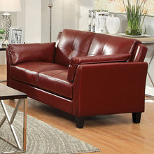 Load image into Gallery viewer, Pierre Love Seat, Mahogany Red (K/D)