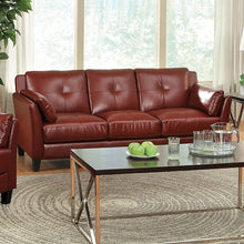 Load image into Gallery viewer, Pierre Sofa, Mahogany Red (K/D)