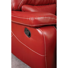 Load image into Gallery viewer, NEWBURG Two Recliner Love Seat, Red