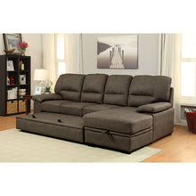 Load image into Gallery viewer, ALCESTER Sectional w/ Sleeper, Ash Brown