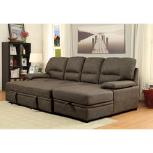 Load image into Gallery viewer, ALCESTER Sectional w/ Sleeper, Ash Brown