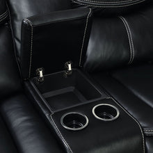 Load image into Gallery viewer, GATRIA Console Love Seat w/ 2 Recliners